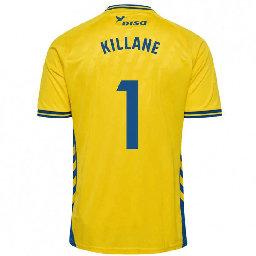 Danxen Kvinnor Álvaro Killane #1 Gul Blå Hemmatröja Matchtröjor 2025/26 Tröjor T-Tröja