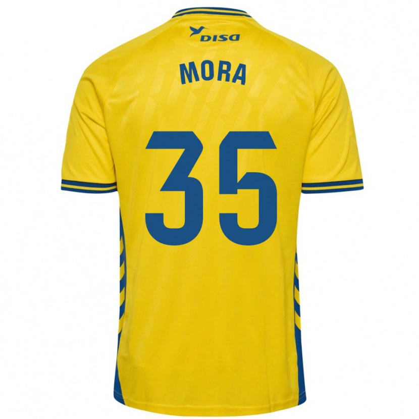 Danxen Kvinnor Israel Mora #35 Gul Blå Hemmatröja Matchtröjor 2025/26 Tröjor T-Tröja