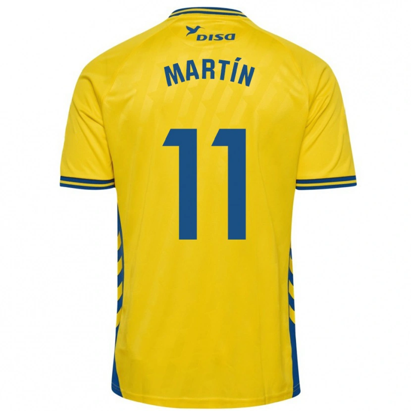 Danxen Kvinnor Diego Martín #11 Gul Blå Hemmatröja Matchtröjor 2025/26 Tröjor T-Tröja