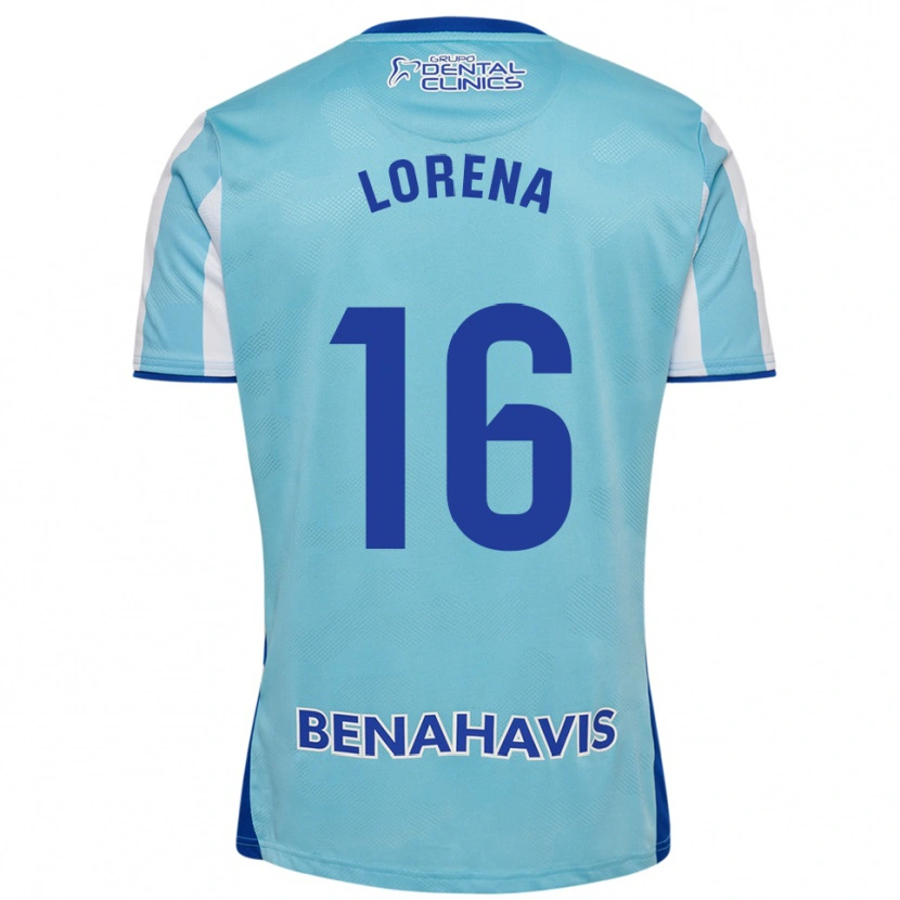 Danxen Kvinnor Lorena Herrera De Miguel #16 Himmelsblå Vit Hemmatröja Matchtröjor 2025/26 Tröjor T-Tröja