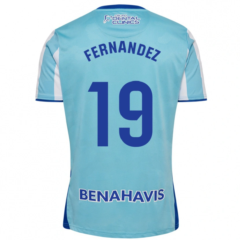 Danxen Kvinnor Raúl Fernández #19 Himmelsblå Vit Hemmatröja Matchtröjor 2025/26 Tröjor T-Tröja
