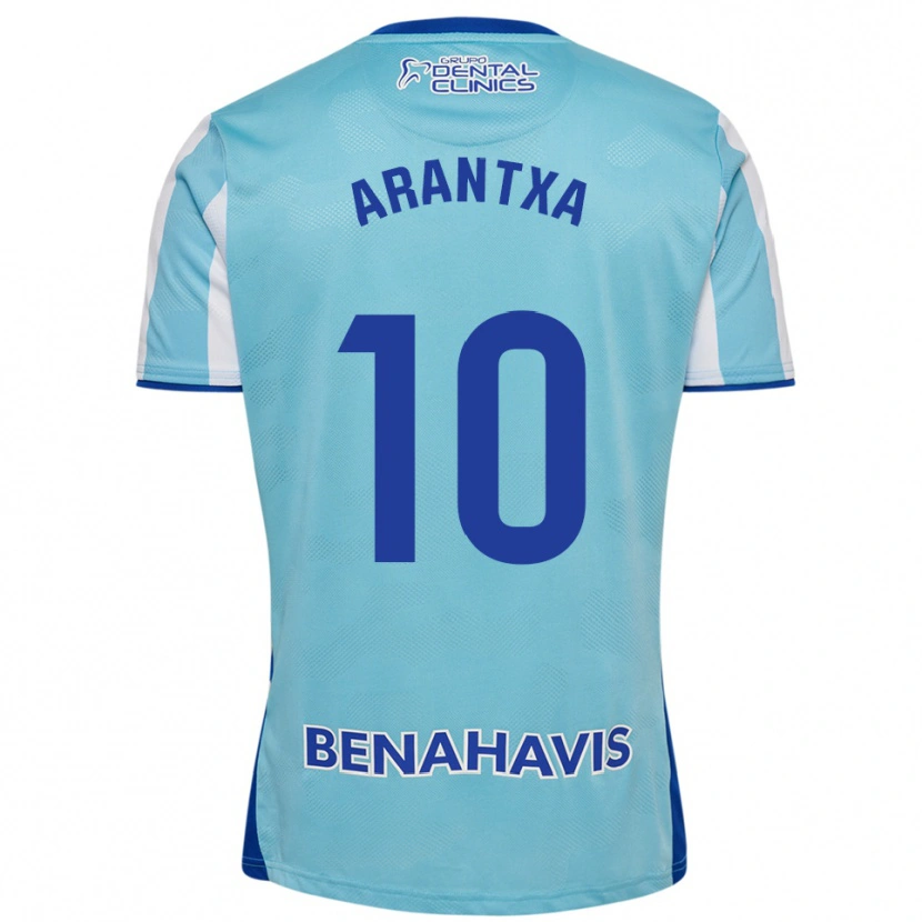 Danxen Kvinnor Arantxa Medina Torreblanca #10 Himmelsblå Vit Hemmatröja Matchtröjor 2025/26 Tröjor T-Tröja
