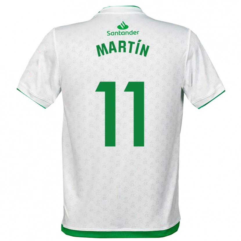 Danxen Kvinnor Andrés Martín #11 Grön Vit Hemmatröja Matchtröjor 2025/26 Tröjor T-Tröja