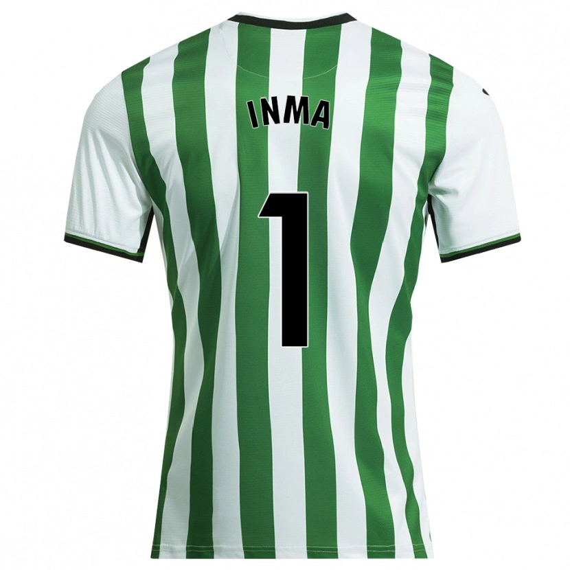 Danxen Kvinnor Imaculada Almendros Fernández #1 Vit Grön Hemmatröja Matchtröjor 2025/26 Tröjor T-Tröja