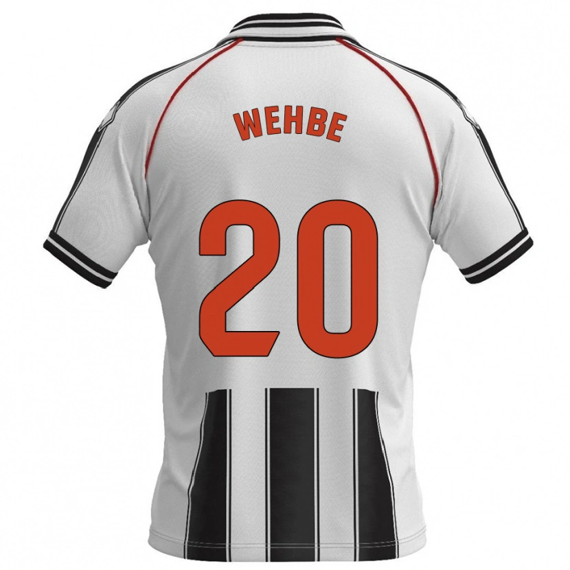 Danxen Kvinnor Charbel Wehbe #20 Vit Svart Hemmatröja Matchtröjor 2025/26 Tröjor T-Tröja