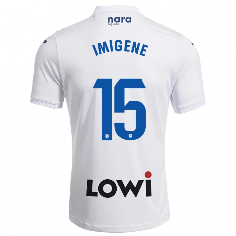 Danxen Kvinnor Said Imigene #15 Vit Marinblå Hemmatröja Matchtröjor 2025/26 Tröjor T-Tröja