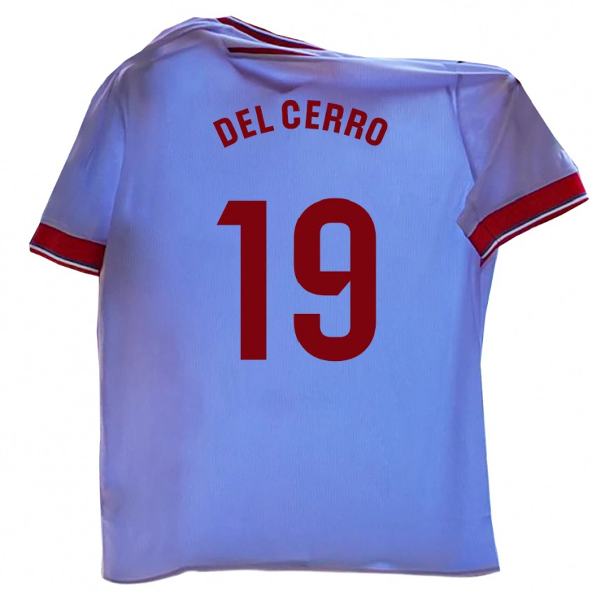 Danxen Kvinnor Dani Del Cerro #19 Vit Röd Hemmatröja Matchtröjor 2025/26 Tröjor T-Tröja