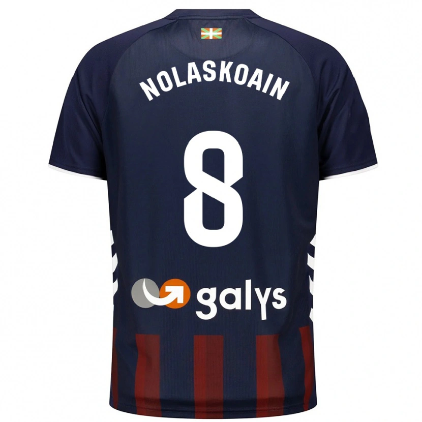 Danxen Kvinnor Peru Nolaskoain #8 Marinblå Röd Hemmatröja Matchtröjor 2025/26 Tröjor T-Tröja
