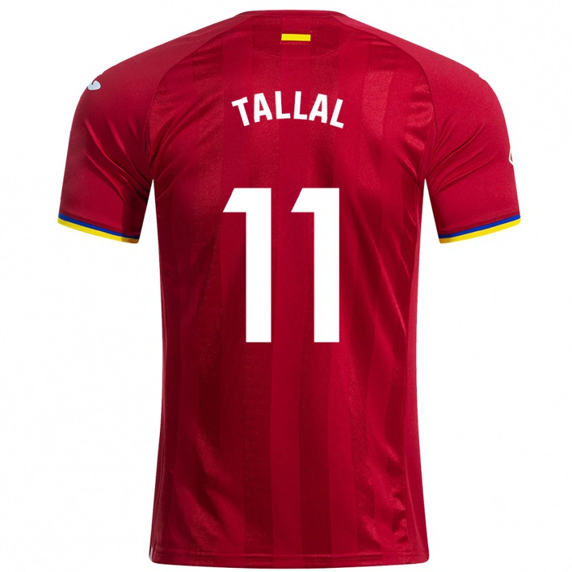 Danxen Kvinnor Yassin Tallal #11 Röd Gul Blå Bortatröja Matchtröjor 2025/26 Tröjor T-Tröja
