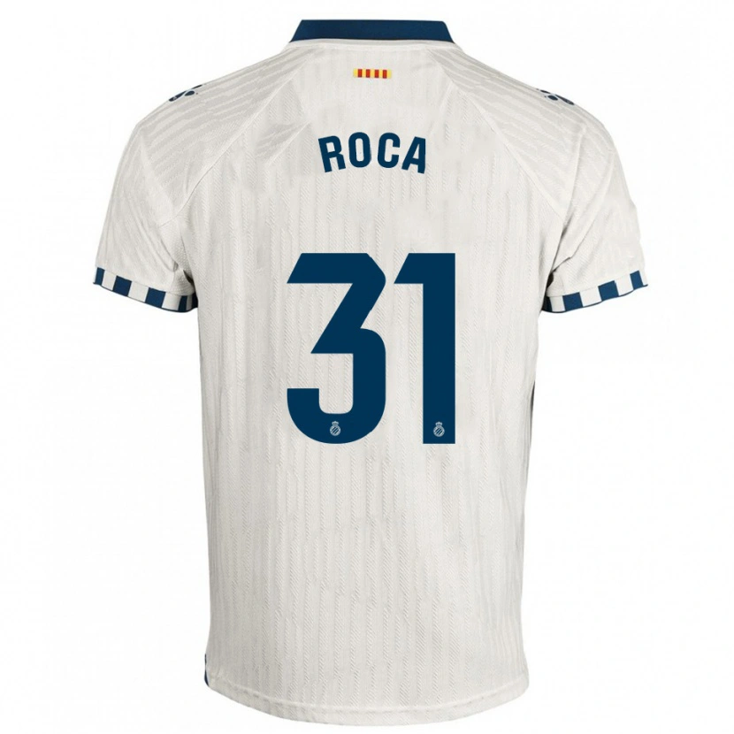 Danxen Kvinnor Antoniu Roca #31 Vit Blå Bortatröja Matchtröjor 2025/26 Tröjor T-Tröja