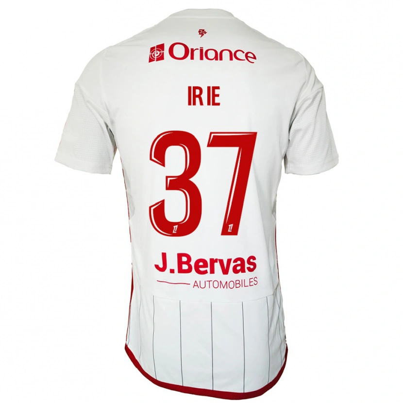 Danxen Kvinnor Paris Irie #37 Vit Röd Bortatröja Matchtröjor 2025/26 Tröjor T-Tröja