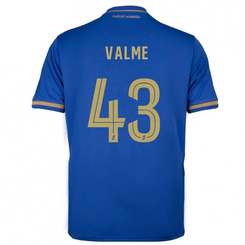 Danxen Kvinnor Ritchy Valme #43 Blå Guld Bortatröja Matchtröjor 2025/26 Tröjor T-Tröja