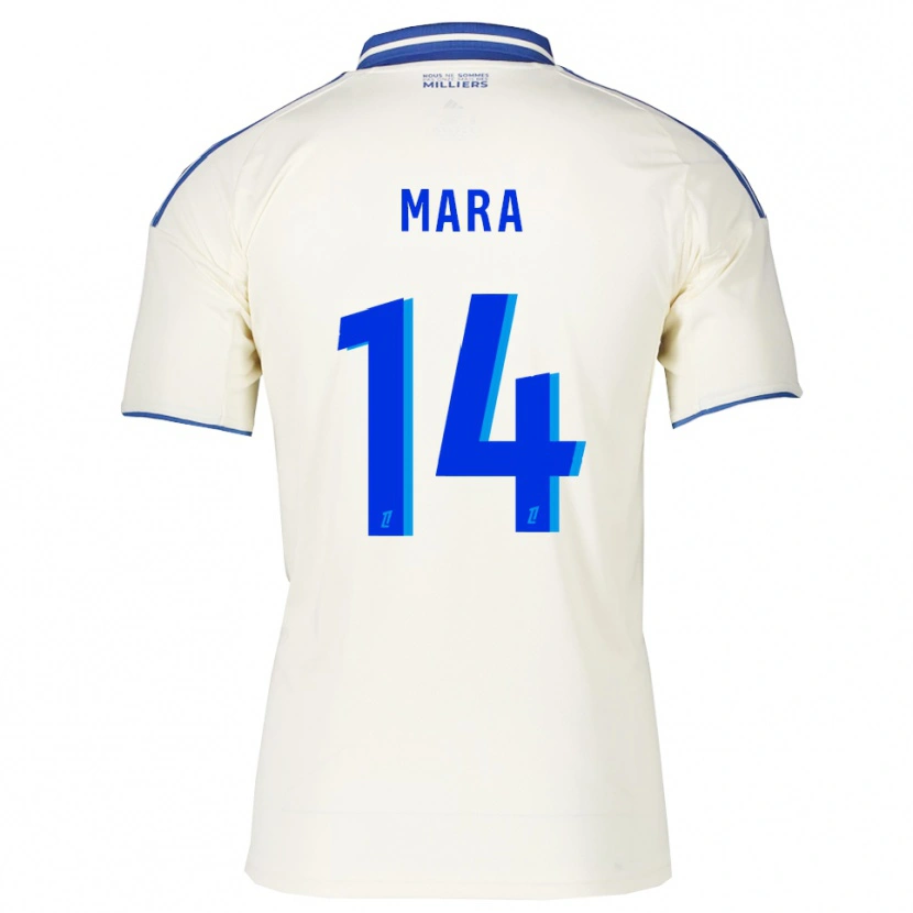 Danxen Kvinnor Sékou Mara #14 Champagne Blå Bortatröja Matchtröjor 2025/26 Tröjor T-Tröja