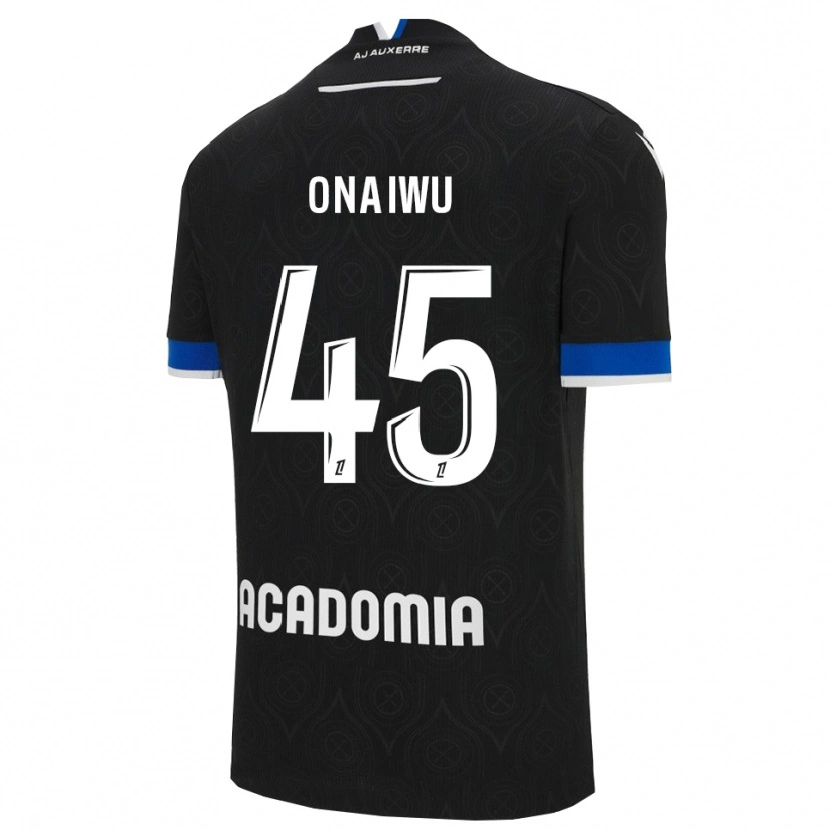 Danxen Kvinnor Ado Onaiwu #45 Svart Vit Bortatröja Matchtröjor 2025/26 Tröjor T-Tröja