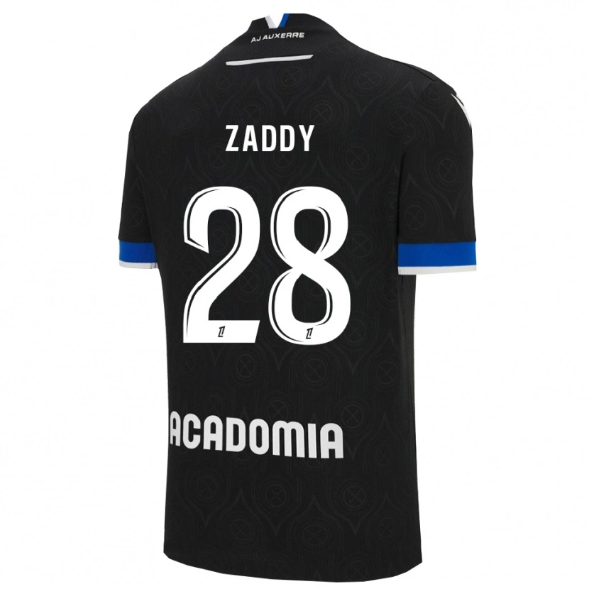 Danxen Kvinnor Yvan Zaddy #28 Svart Vit Bortatröja Matchtröjor 2025/26 Tröjor T-Tröja