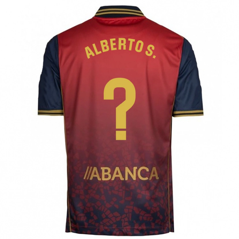 Danxen Kvinnor Alberto Sánchez #0 Röd Marinblå Bortatröja Matchtröjor 2025/26 Tröjor T-Tröja
