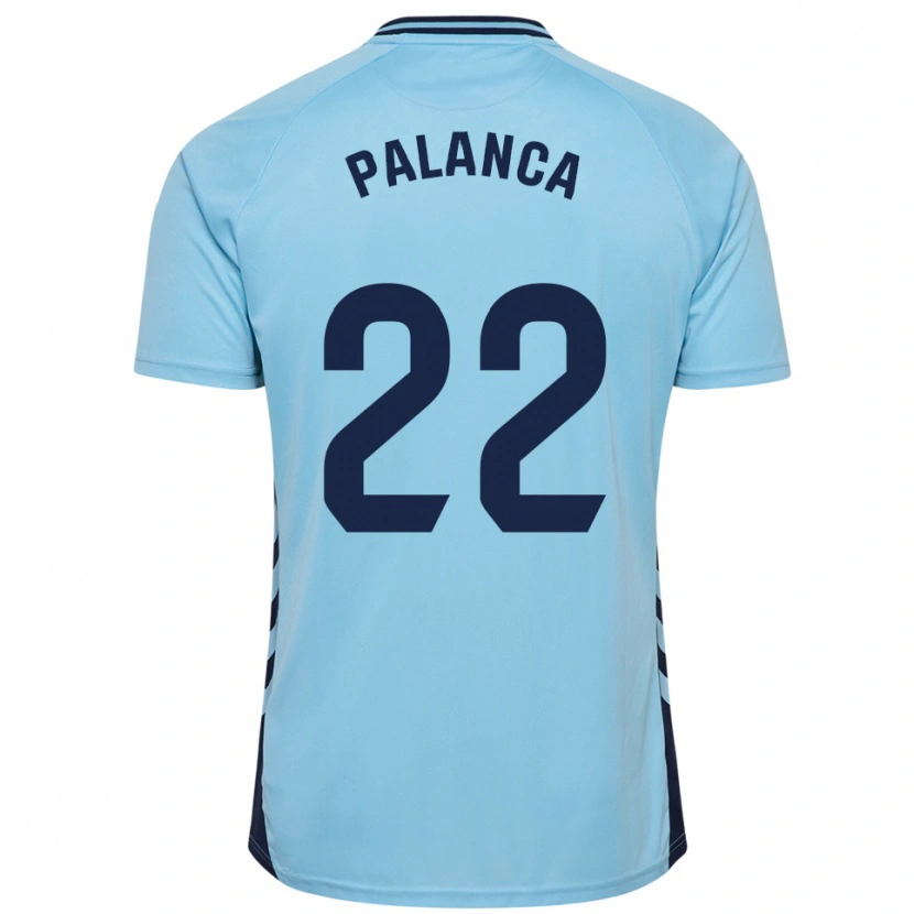 Danxen Kvinnor Palanca #22 Himmelsblå Bortatröja Matchtröjor 2025/26 Tröjor T-Tröja
