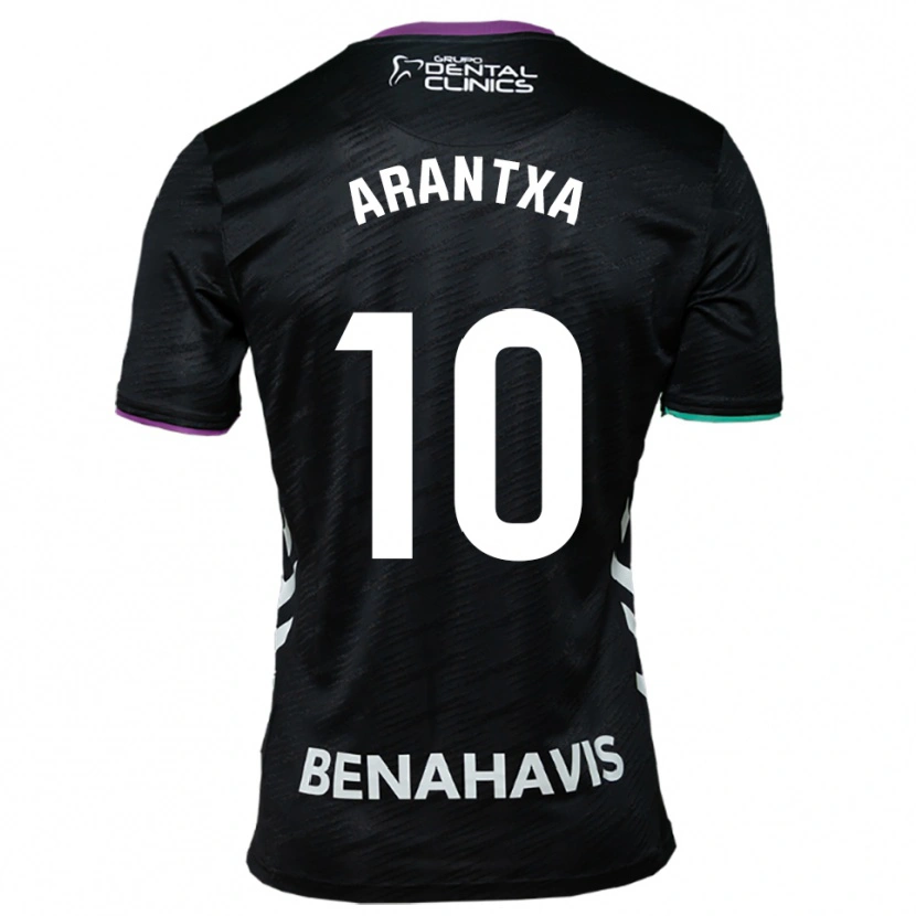 Danxen Kvinnor Arantxa Medina Torreblanca #10 Svart Lila Grön Bortatröja Matchtröjor 2025/26 Tröjor T-Tröja