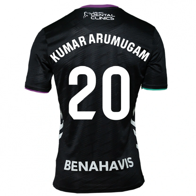 Danxen Kvinnor Suk Kumar Arumugam #20 Svart Lila Grön Bortatröja Matchtröjor 2025/26 Tröjor T-Tröja