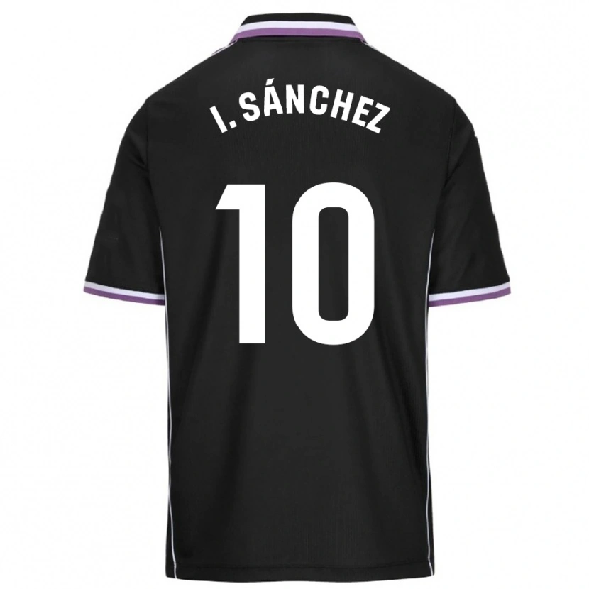 Danxen Kvinnor Iván Sánchez #10 Lila Svart Bortatröja Matchtröjor 2025/26 Tröjor T-Tröja
