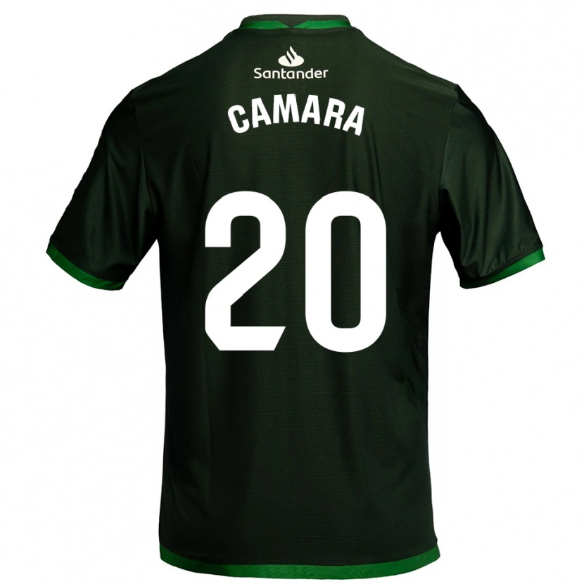 Danxen Kvinnor Suleiman Camara #20 Mörkgrön Bortatröja Matchtröjor 2025/26 Tröjor T-Tröja