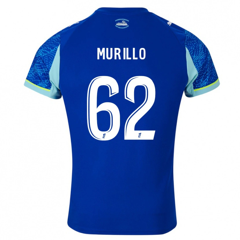 Danxen Kvinnor Amir Murillo #62 Himmelsblå Vit Tredjesatsen Matchtröjor 2025/26 Tröjor T-Tröja