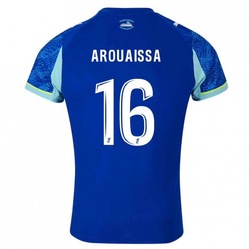Danxen Kvinnor Ines Arouaissa #16 Himmelsblå Vit Tredjesatsen Matchtröjor 2025/26 Tröjor T-Tröja