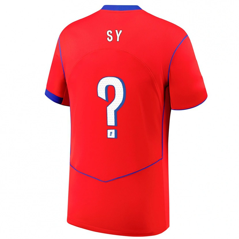 Danxen Kvinnor Bocar Sy #0 Röd Blå Vit Tredjesatsen Matchtröjor 2025/26 Tröjor T-Tröja