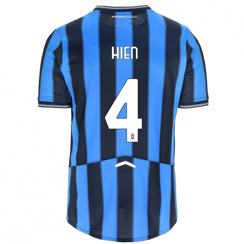 Danxen Barn Isak Hien #4 Himmelsblå Svart Hemmatröja Matchtröjor 2025/26 Tröjor T-Tröja
