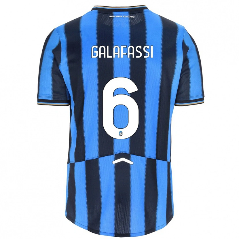 Danxen Barn Filippo Galafassi #6 Himmelsblå Svart Hemmatröja Matchtröjor 2025/26 Tröjor T-Tröja