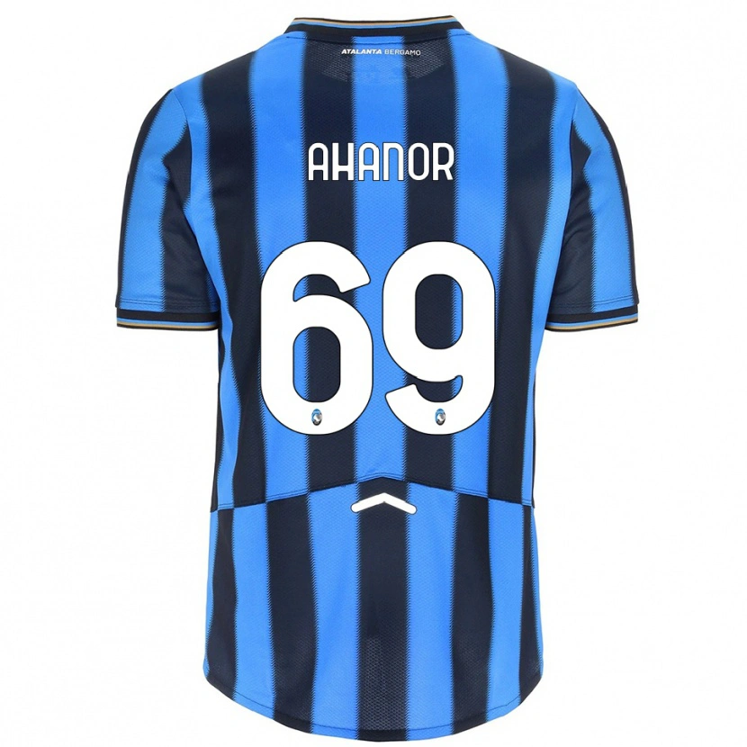 Danxen Barn Honest Ahanor #69 Himmelsblå Svart Hemmatröja Matchtröjor 2025/26 Tröjor T-Tröja