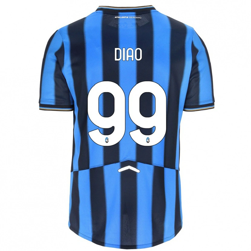 Danxen Barn Siren Diao #99 Himmelsblå Svart Hemmatröja Matchtröjor 2025/26 Tröjor T-Tröja
