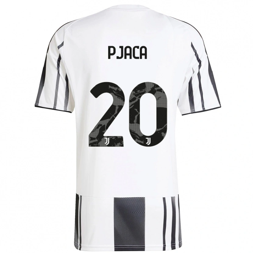 Danxen Barn Marko Pjaca #20 Vit Svart Hemmatröja Matchtröjor 2025/26 Tröjor T-Tröja