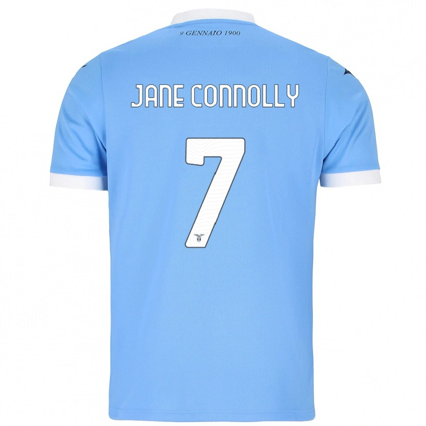 Danxen Barn Megan Jane Connolly #7 Himmelsblå Vit Hemmatröja Matchtröjor 2025/26 Tröjor T-Tröja