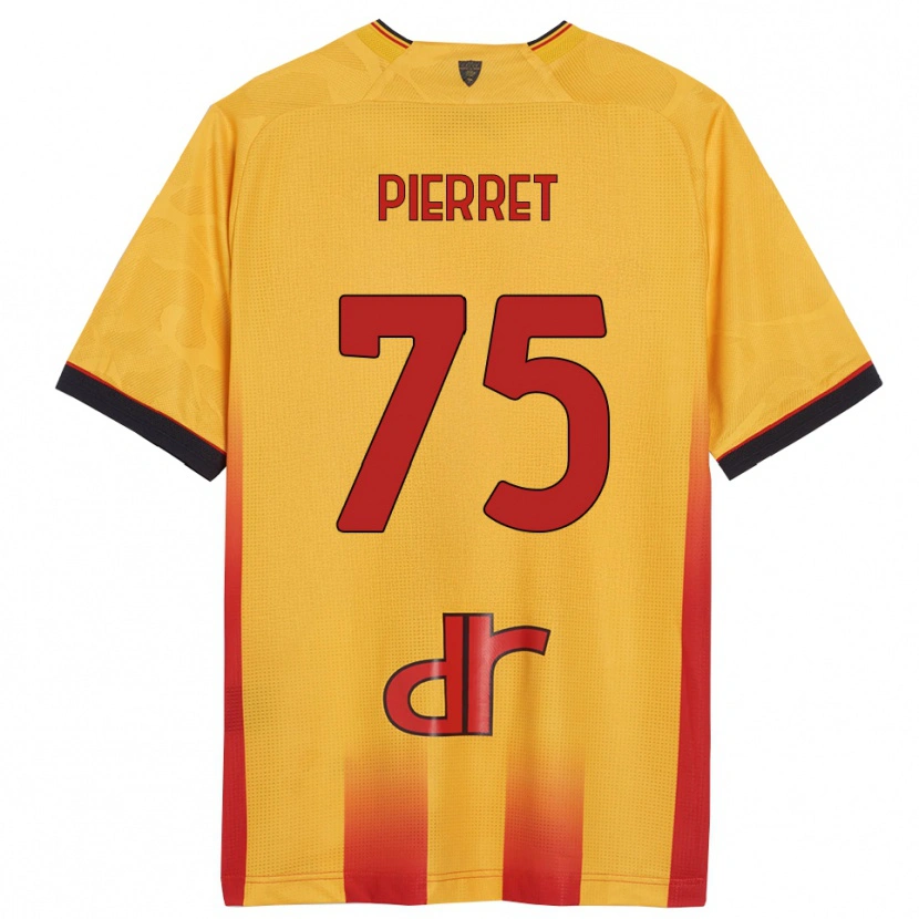 Danxen Barn Balthazar Pierret #75 Gul Orange Hemmatröja Matchtröjor 2025/26 Tröjor T-Tröja