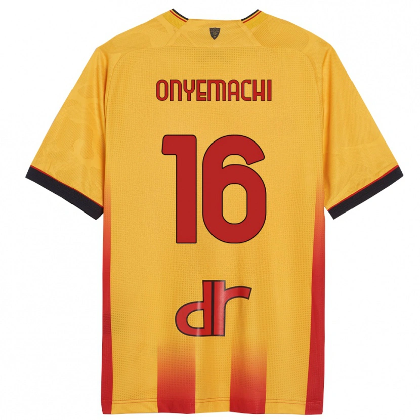Danxen Barn Divine Onyemachi #16 Gul Orange Hemmatröja Matchtröjor 2025/26 Tröjor T-Tröja