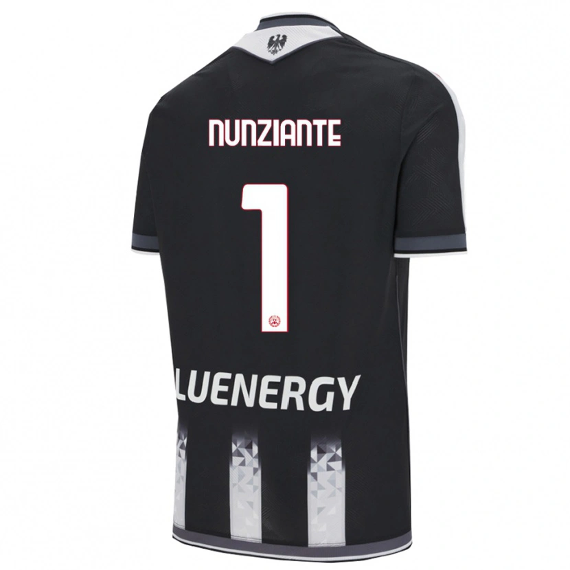 Danxen Barn Alessandro Nunziante #1 Svart Vit Hemmatröja Matchtröjor 2025/26 Tröjor T-Tröja