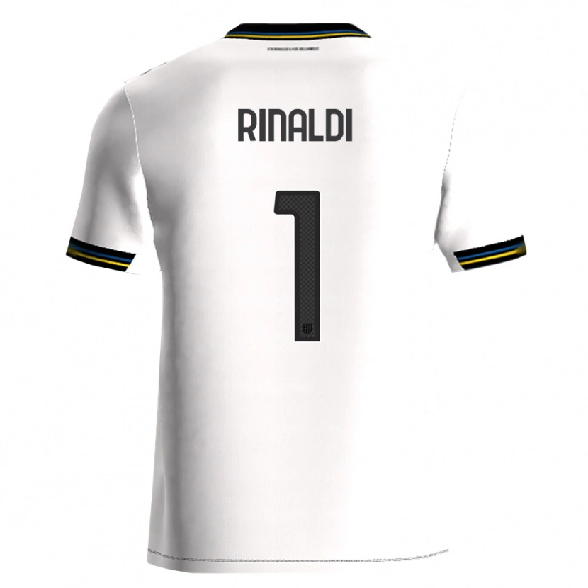 Danxen Barn Filippo Rinaldi #1 Vit Svart Hemmatröja Matchtröjor 2025/26 Tröjor T-Tröja