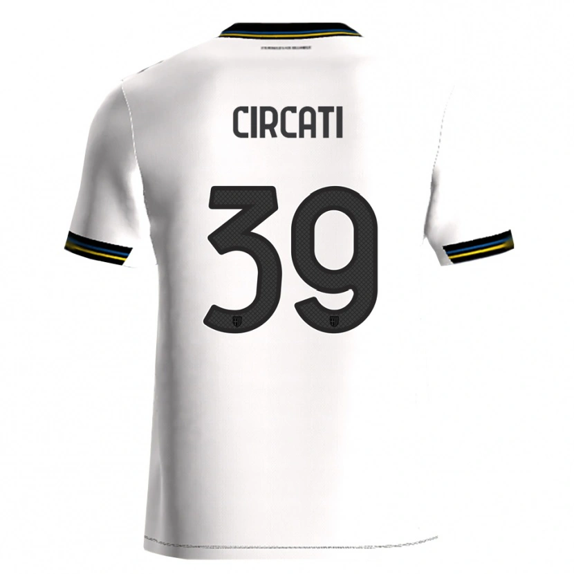 Danxen Barn Alessandro Circati #39 Vit Svart Hemmatröja Matchtröjor 2025/26 Tröjor T-Tröja