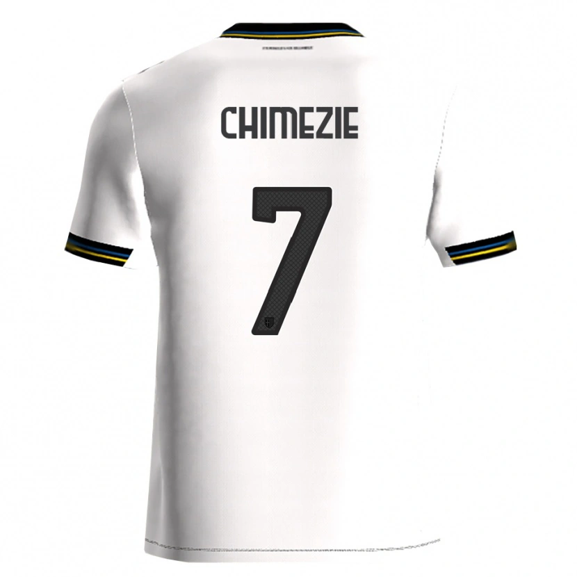 Danxen Barn Giorgio Chimezie #7 Vit Svart Hemmatröja Matchtröjor 2025/26 Tröjor T-Tröja