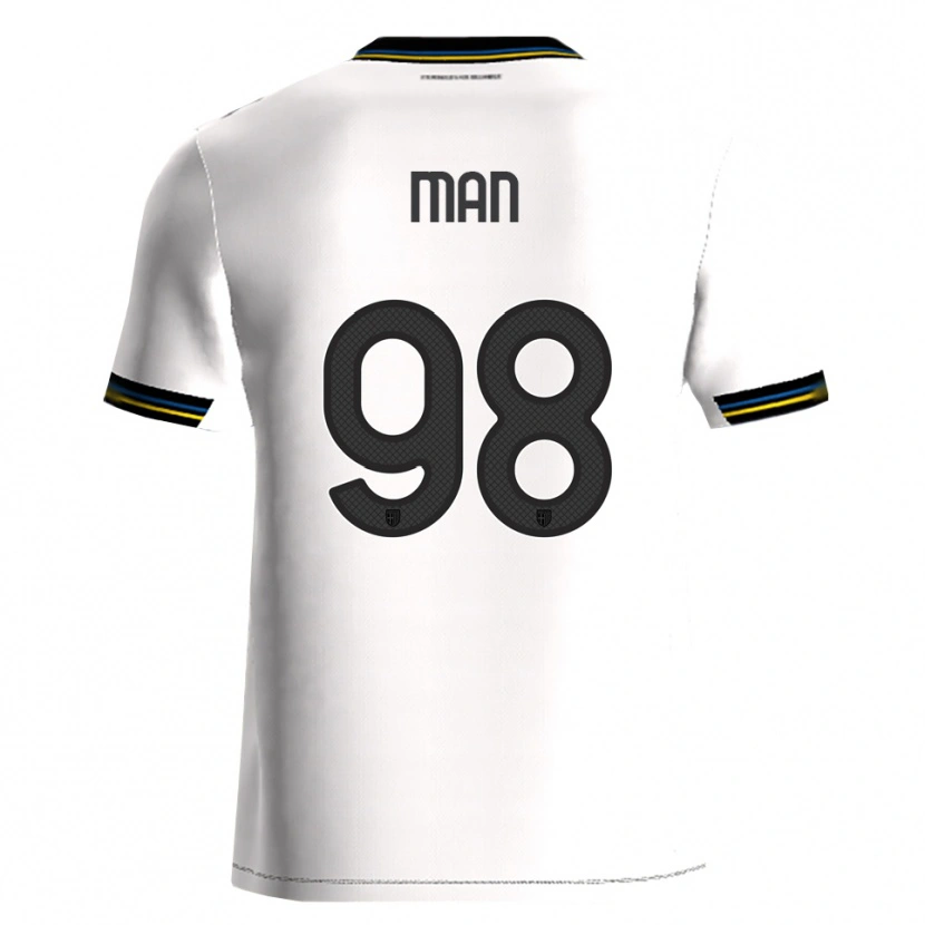 Danxen Barn Dennis Man #98 Vit Svart Hemmatröja Matchtröjor 2025/26 Tröjor T-Tröja