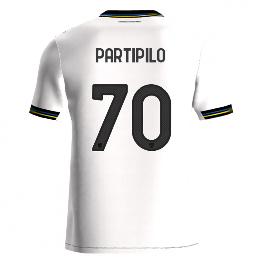 Danxen Barn Anthony Partipilo #70 Vit Svart Hemmatröja Matchtröjor 2025/26 Tröjor T-Tröja