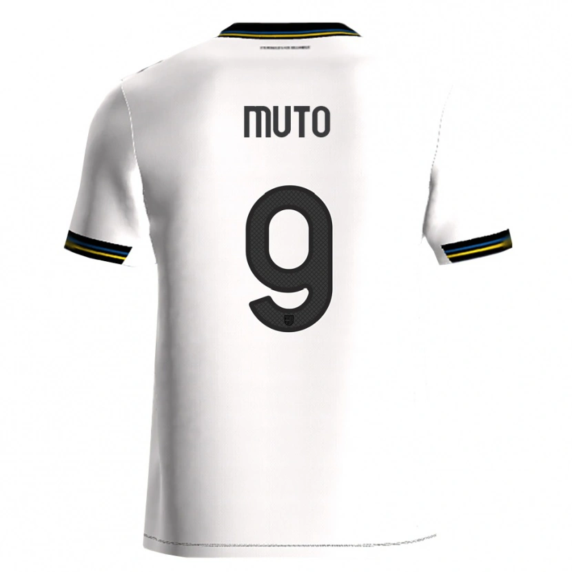 Danxen Barn Andrea Muto #9 Vit Svart Hemmatröja Matchtröjor 2025/26 Tröjor T-Tröja
