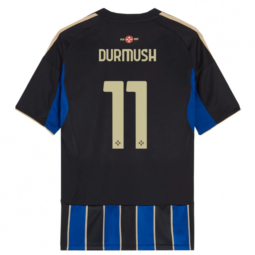 Danxen Barn Mert Durmush #11 Svart Blå Hemmatröja Matchtröjor 2025/26 Tröjor T-Tröja