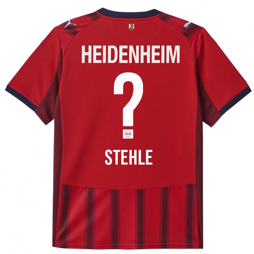 Danxen Barn Philipp Stehle #0 Röd Marinblå Hemmatröja Matchtröjor 2025/26 Tröjor T-Tröja