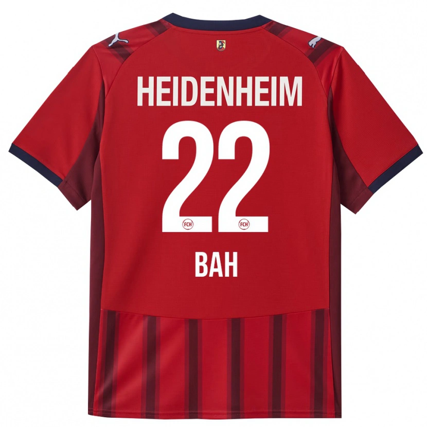 Danxen Barn Tigidankay Bah #22 Röd Marinblå Hemmatröja Matchtröjor 2025/26 Tröjor T-Tröja