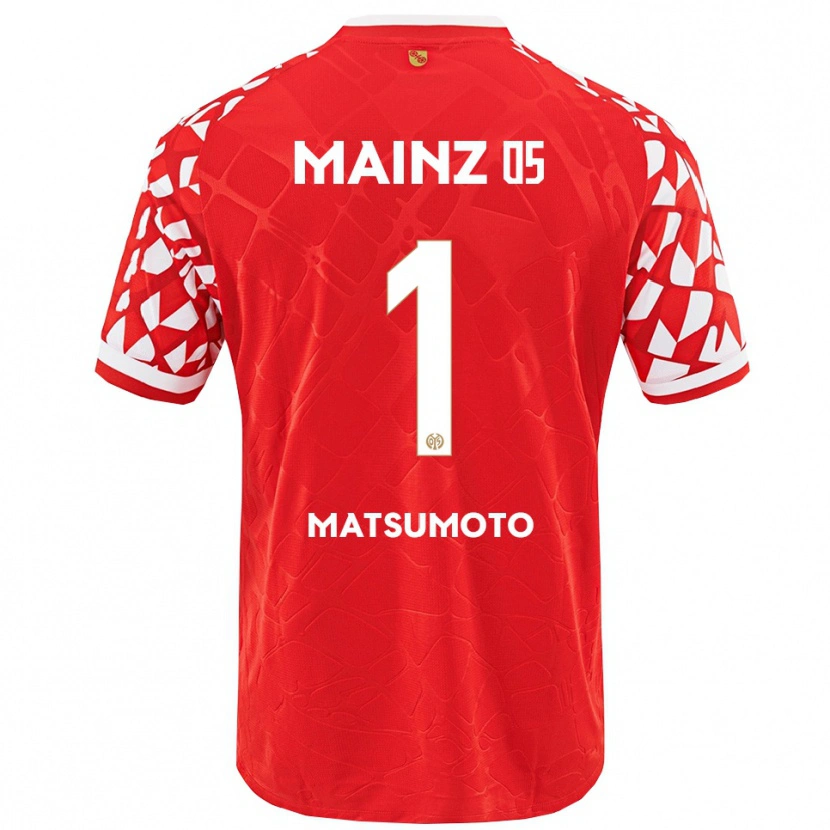 Danxen Barn Mamiko Matsumoto #1 Röd Vit Hemmatröja Matchtröjor 2025/26 Tröjor T-Tröja