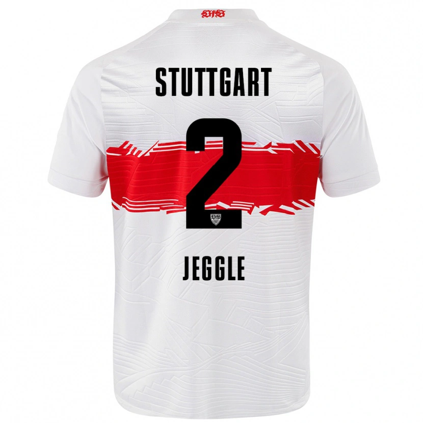Danxen Barn Neo Jeggle #2 Vit Röd Hemmatröja Matchtröjor 2025/26 Tröjor T-Tröja