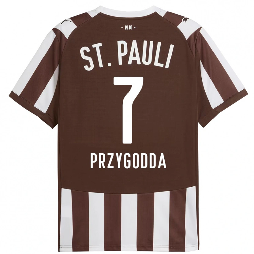Danxen Barn Claudio Fabrizio Gonzalez Przygodda #7 Kaffe Vit Hemmatröja Matchtröjor 2025/26 Tröjor T-Tröja