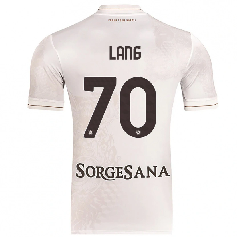 Danxen Barn Noa Lang #70 Champagne Brun Bortatröja Matchtröjor 2025/26 Tröjor T-Tröja